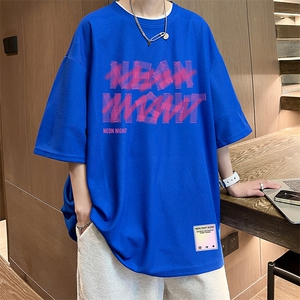 华夫格t恤男短袖男大码五分袖 酒店风 HT73321-P22图片