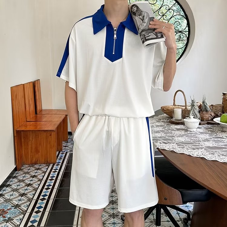 男潮流休闲套装宽松套装运动套装L730P46图片