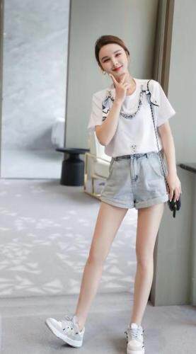 夏季新款全棉针织T,女装,mumu.story