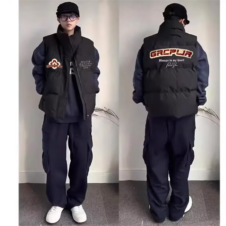 1506/QB3600/P56街头卫衣男款秋冬Y2Kcleanfit外套设计感外贸,女装短外套,星座1506