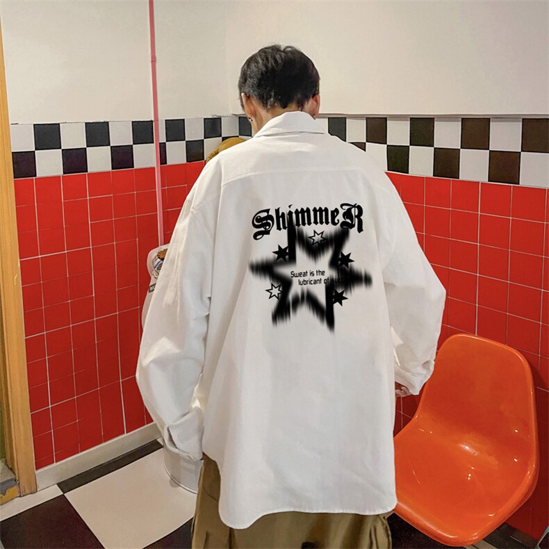 ！港风衬衫男短袖衬衣男上衣男秋季寸衫男大码CSX485-P35,男装衬衫,电商B371