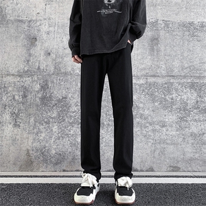 现货 夏季美式高街后破洞修身弹力牛仔裤男 K802-K867-P45图片
