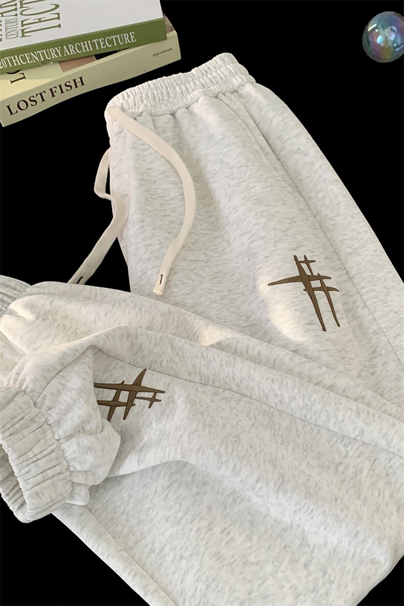 供抖音高品质可拍视频大休闲裤男裤子416B-1-KL2302-P50限68,男装休闲裤,星座416B-1