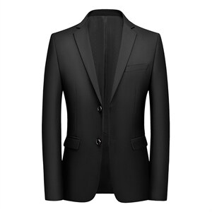 87882-1男士2023年春季新款长袖纯色西服便服正装小西装免烫P118,男装西服,电商B360