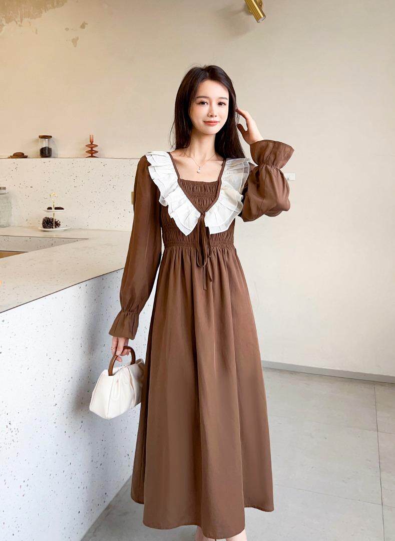 秋季连衣裙，女装连衣裙，亿炫(5F)