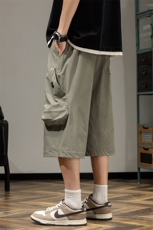 K173-P35控59新款现货夏季美式男士休闲七分裤，男装休闲裤，星座209-1