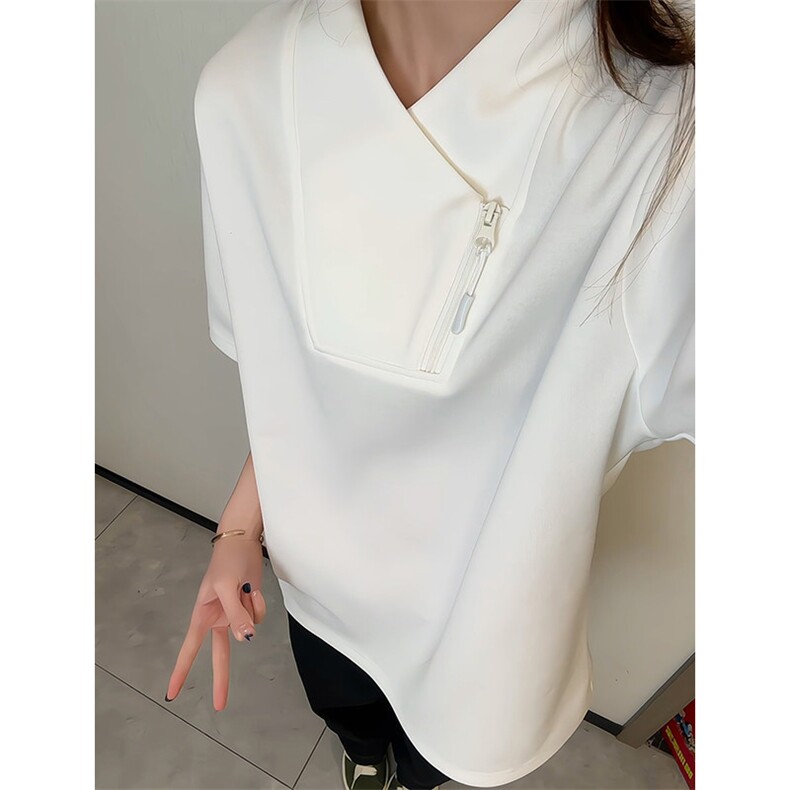 2026夏季新款270g华棉时尚V领短袖T恤DT6263特P25建议零售价68，男装T恤，电商A001