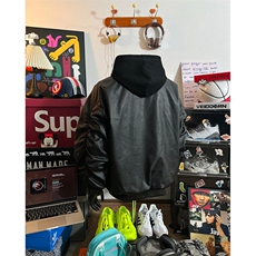 美式pu皮假两件夹克外套男CP112-特p95，男装夹克，电商B371