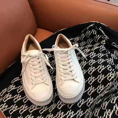 春季新款韩版潮流网红超爆真皮厚底松糕鞋，其它，她他麦