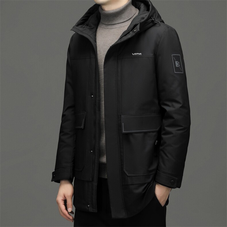 BWDF-5钱塘2020-2中年男士冬季厚款时尚休闲简约羽绒服P245,男装羽绒服,钱塘207-2