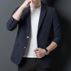 CA22202钱塘2020-2春秋新款时尚休闲百搭中年男士西服外套P160图片