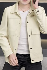 春季夹克男高品质翻领外套型男商务休闲百搭青年外套男N2610-P87，男装夹克，星座310B-3