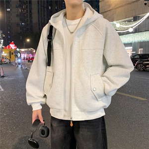 现货春季连帽夹克男ins原宿风宽松外套WY5510-P70图片