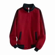 抖音得物高品质美式高街重磅结构设计拼接织带立领卫衣外套CM42，男装卫衣，电商A486