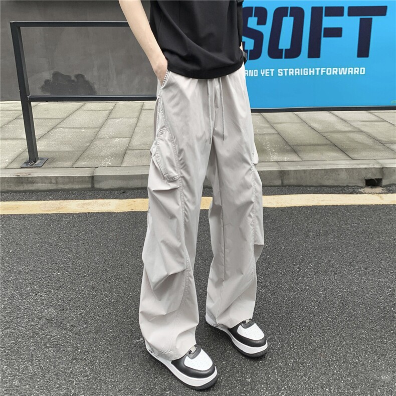 夏季薄款速干透气打褶伞兵冲锋裤工装直筒310A-4-KZ95-特批30,男装工装外套,星座310A-4