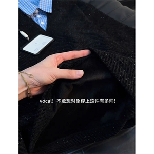 网图 YK86151-38 加绒43 聚酯纤维 假两件满天星卫衣男冬季图片