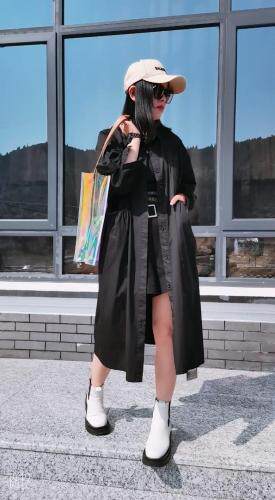 2021秋装风衣，女装风衣，艾菲尔服饰