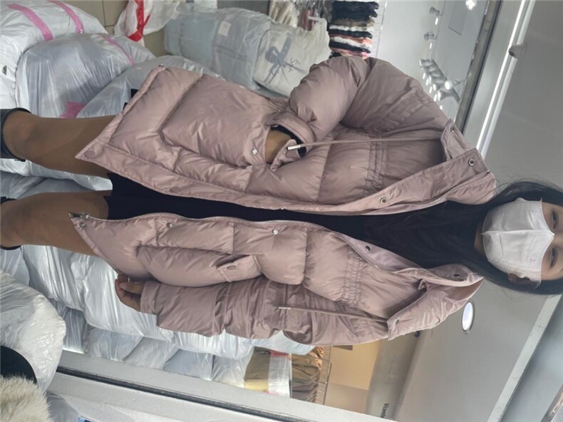 羽绒服，女装羽绒服，影子