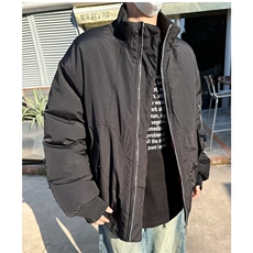 廓形宽松短款飞行员棉服夹棉冬季保暖夹克立领情侣外套M9087/P119，男装夹克，星座506