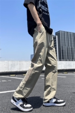 f2ocus裤子男士夏季轻薄款美式复古休闲运动裤07qwer冲锋直筒长裤，女装休闲裤，星座505-2（原电商A260-1)