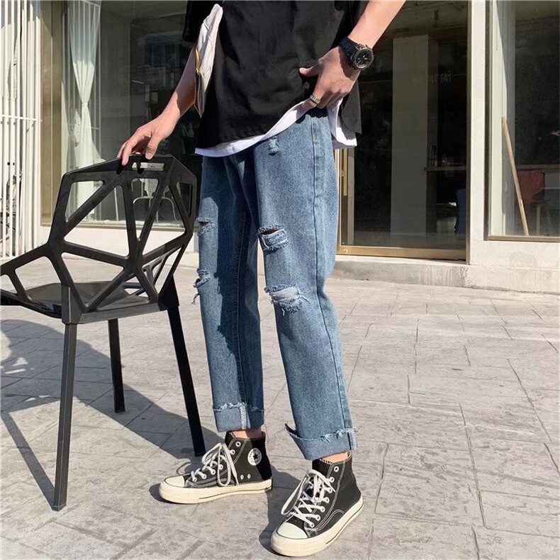 潮流春季牛仔裤男牛仔长裤K3301P38,男装牛仔裤,星座1116-2
