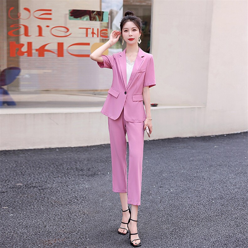 套装/套裙时尚潮流舒适气质2023年夏季优雅个性显廋,女装套装/套裙,贵人树