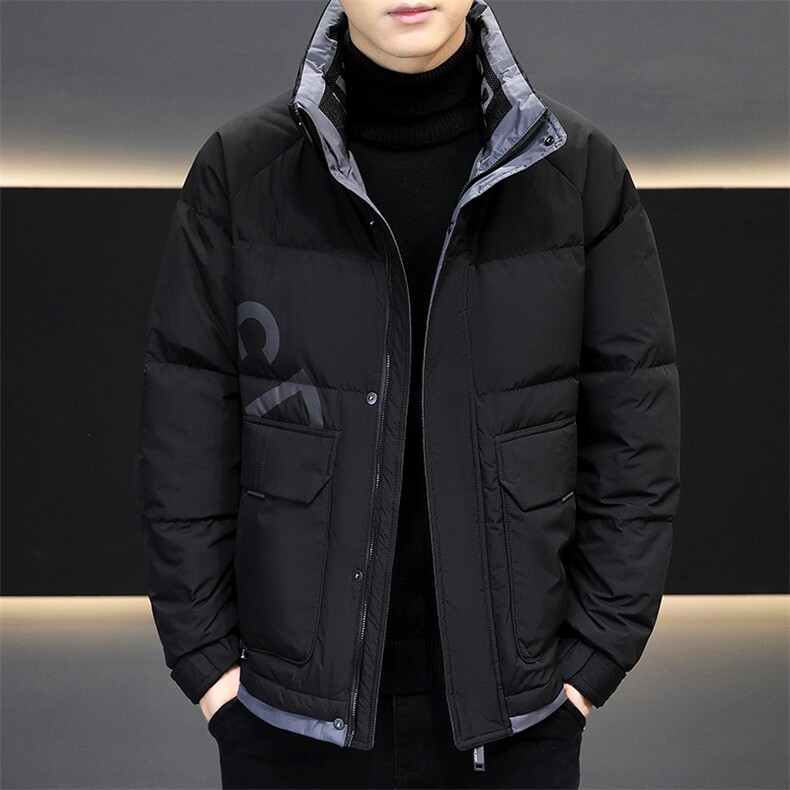 新款立领羽绒服男保暖夹克外套613B-29018-P170,男装夹克,星座613B