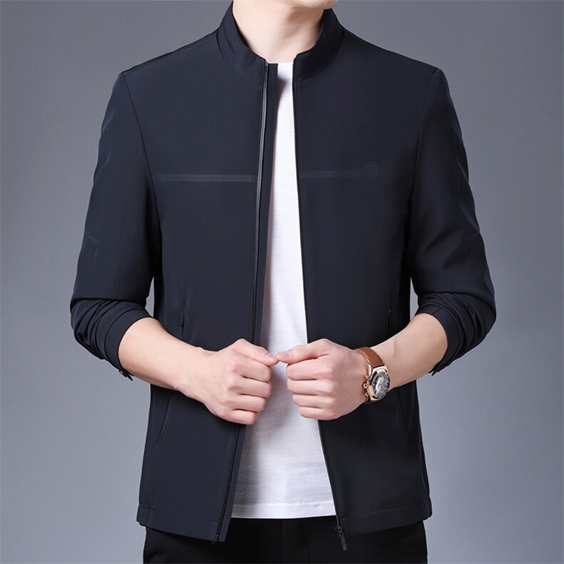 ANj2132钱塘2020-3秋季新款休闲时尚男士夹克外套高品质P140图片