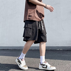夏装短裤男潮牌工装短裤宽松休闲潮流外穿中裤百搭韩版五分裤，男装牛仔裤，星座716-2
