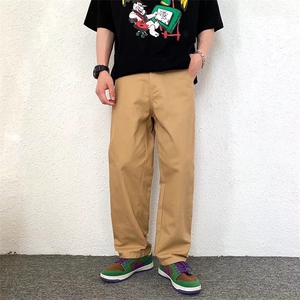 休闲裤男生ins港风宽松潮流运动裤SK15P40图片