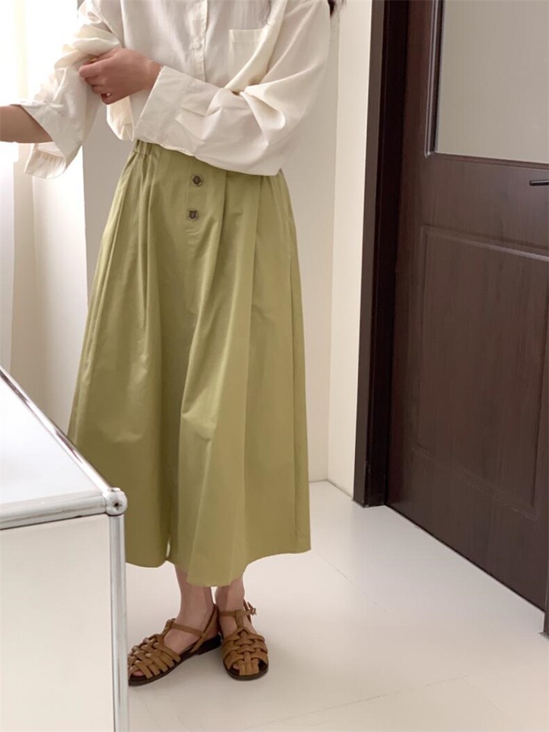 现发，布半裙，女装半身裙，潮溢