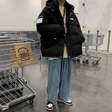 216-BK95-P1202021男女情侣连帽棉衣外套控145，男装棉衣，星座716-5（原216-1）