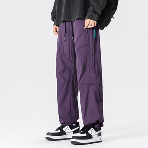 春款美冲锋裤男户外机能风登山运动裤高街设计感休闲裤AK0251-P53图片