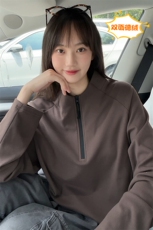 美式复古插肩袖半拉链双面德绒大码长袖T恤男T24508-特P25控48，男装T恤，电商A001-1