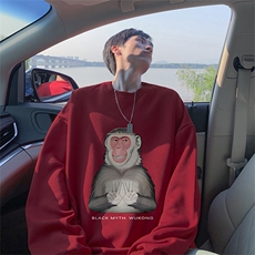 抖音得物供货可提供视频2024秋冬新款重磅美式卫衣DY5700，男装卫衣，电商A486