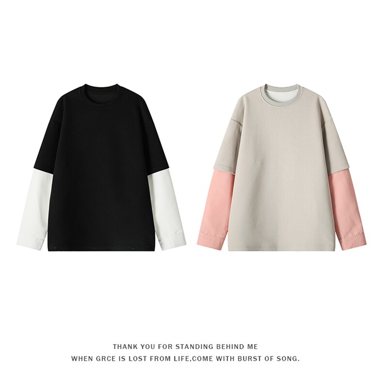 2026秋季新款面料A:51%棉，49%聚酯纤维W5425-特P35控68，男装卫衣，电商A001-1