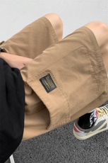 港风大口袋工装短裤男中裤男休闲潮流五分裤男DK77028P40控58，男装牛仔裤，星座227-7