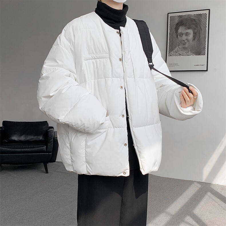 8XL-M90白鸭绒！超厚短外套羽绒服男面包服棉衣YRFC06P220控258,男装羽绒服,电商D206-1