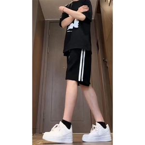 夏季美式高街hiphop运动五分裤短裤货号DK2412P35《抖音品质》图片