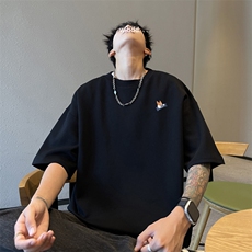 230g重磅纯棉!夏季短袖t恤男半袖男XT474-特P19，男装T恤，电商B371