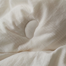 新款A类贡缎小提花99大豆被系列白色，被套/被芯，一起卖家纺