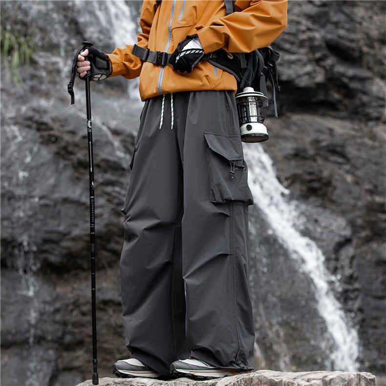 秋季新款山系户外登山防水设计宽松冲锋裤B315-K25753-特P45控88,男装休闲裤,电商B315