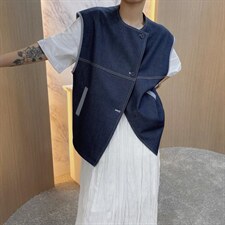 韩版马甲，女装马甲，mo cha dan