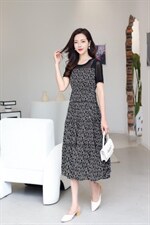 2022年夏装新款连衣裙，女装连衣裙，韩伊雪