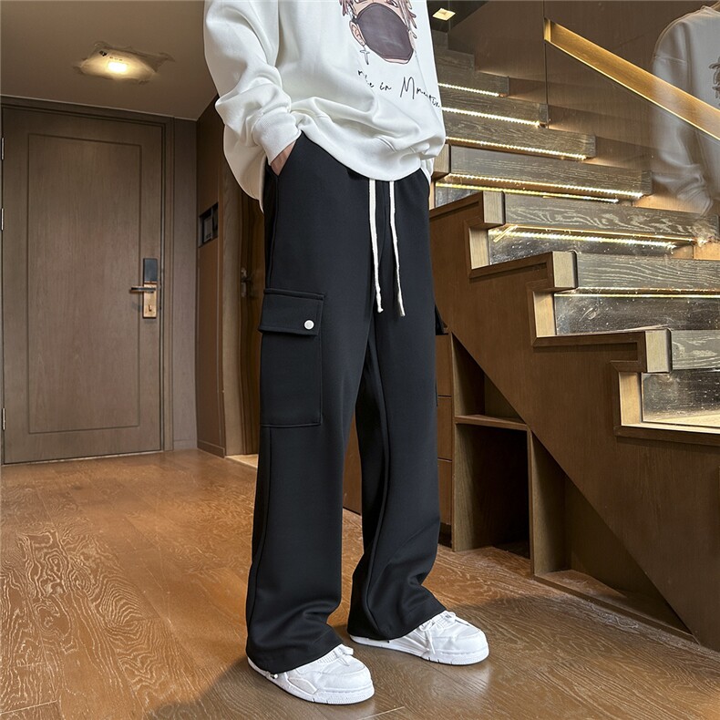 早秋大口袋工装卫裤宽松休闲长裤子212-2-DY83-特P45,男装休闲裤,星座808A-1