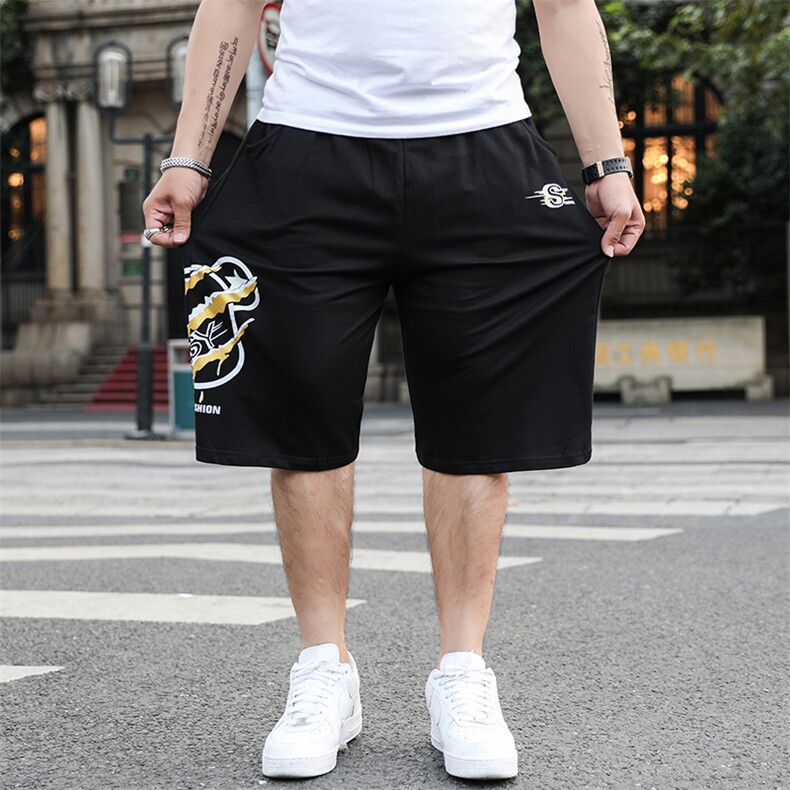 大码短裤男新款加肥加大夏季休闲短裤胖子大号个性五分裤589款,男装休闲裤,星座802
