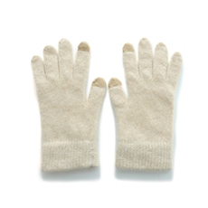 【福利】羊毛手套可触屏软糯分离分指全指平面简约轻薄保暖男女，手套，轩妮羊绒