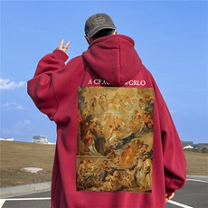 酒红色