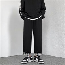 2022高街风运动潮流百搭抗皱休闲九分卫裤K615-特批：35，男装休闲裤，星座718-1