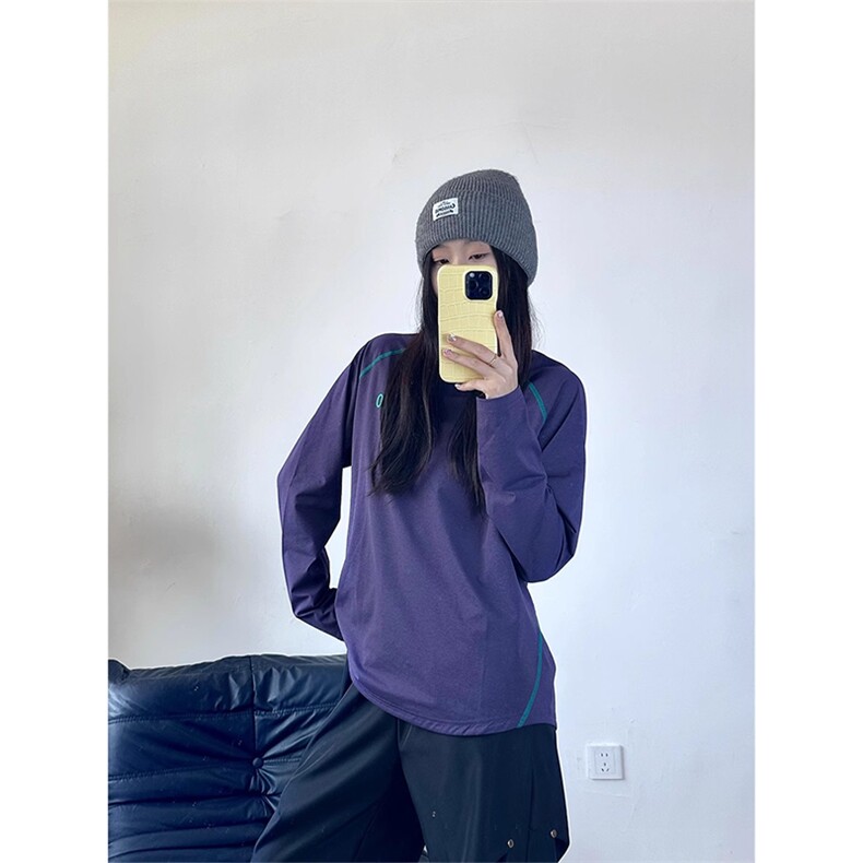 速干防晒长袖T恤男士夏秋季薄款冰丝运动体恤户外凉感半袖骑行服,男装防晒衣,星座506A